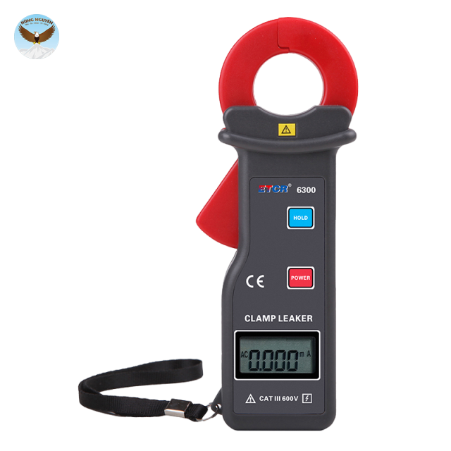 Ampe kìm đo dòng rò ETCR ETCR6300 (25mm×30 mm, 60 AAC)